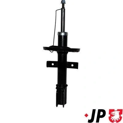 Image de JP GROUP 4342102300 Amortisseur Essieu avant Pression de gaz Système bitube Jambe suspension Goujon en haut RENAULT: CLIO 2, 3