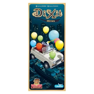 Image de Libellud , Dixit Expansion 10: Mirrors, Board Game, Ages 8+, 3 to 8 Players, 30 Minutes Playing Time,Pink