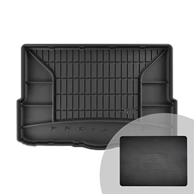Image de FROGUM ProLine 3D Tapis de Coffre Voiture Bac Exclusif en Caoutchouc pour Renault Kadjar 2015 2022 Organisateur Pratique Les Bords Plus Hauts