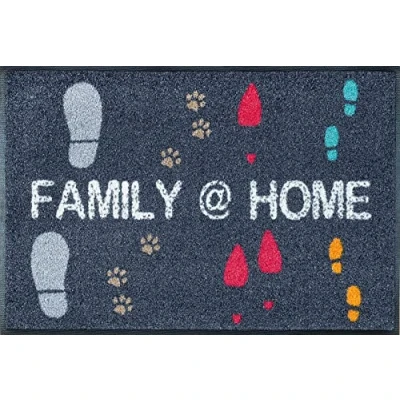 Image de Wash+Dry pièce, Surface Nylon Semelle: 100% Caoutchouc Nitrile, Multicolore, 75x50 cm