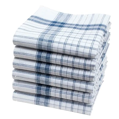 Image de Merrysquare Maxi Mouchoirs de Travail Modèle Léon Très grande taille 50cm x 6 unités 100% coton