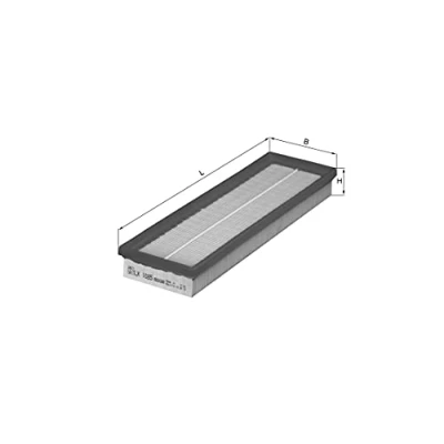 Image de MAHLE ORIGINAL LX 1085 Filtre à air 41,8 113 373,0, 373,0 Cartouche filtrante ROVER: 45 Berline, 5 portes, MG: ZS Berline