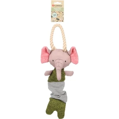 Image de Flamingo Jouet Chiot Puppy Love BRITTY ÉLÉPHANT Vert 18x10x43CM