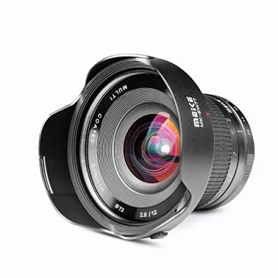 Image de Meike Optics MK Objectif Ultra Grand Angle 12 mm f2.8 pour MFT Mount