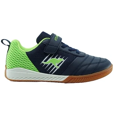 Image de KangaROOS K5 Super Court EV Sneaker, Bleu Marine Foncé Citron Vert 4054, 27 EU
