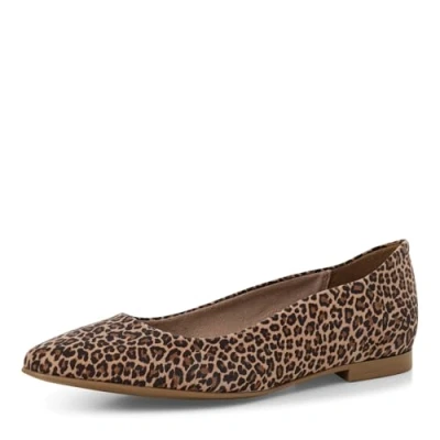 Image de Tamaris Ballerines, Femme, Taille: 40, Leopard Cuir