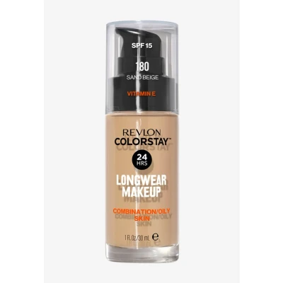 Image de Revlon Fond de teint COLORSTAY Peaux Mixtes À Grasses N 320 TRUE beige N180 sand beige, Femme, Taille: 30 ml,