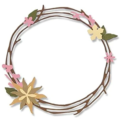 Image de Sizzix Matrices de découpe, Jolie Couronne , Multicolore, Taille Unique