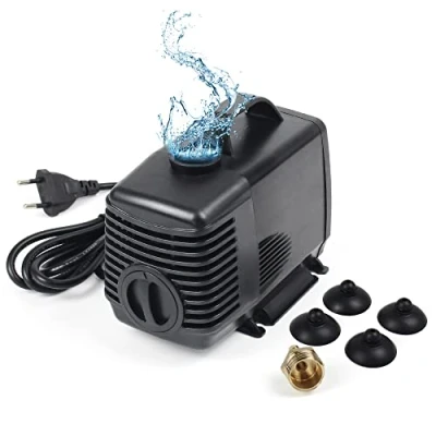 Image de RATTMMOTOR Pompe à eau CNC 80 W 220 V 3,5 m submersible 3500 l/h pour routeur 3 kW/2,2 kW/1,5 kW/0,8 kW Moteur broche Machine de gravure Refroidissement