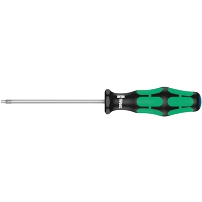 Image de Wera 05023125001 354 Tournevis hexagonal Hex Plus, 6.0 x 80 mm, Noir/vert