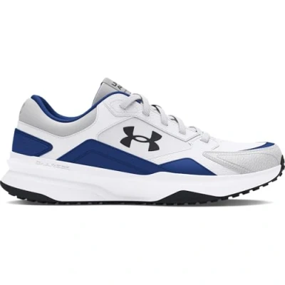 Image de Under Armour Homme UA Edge LTHR Chaussures de Training, White/Tech Blue/Black, 40