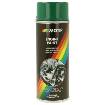 Image de MOTIP 04095 Peinture pour moteur / silencieux Kompakt blue glossy 400 ml vert