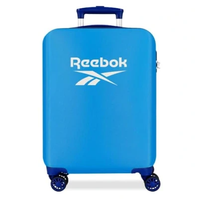 Image de Valise Cabine Reebok Maveryck Bleu 38x55x20 cms ABS Rigide Serrure latérale à combinaison 34L 2.86 kgs 4 Double roues Bagage Main