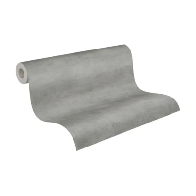 Image de A.S. Création Papier peint Uni Elements intissé 10,05m x 0,53m Gris Fabriqué en Allemagne 306683 30668 3