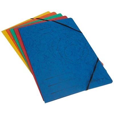 Image de Herlitz 10902872 Pack de 5 chemises A4 Colorspan (5 coloris différents) (Import Allemagne)