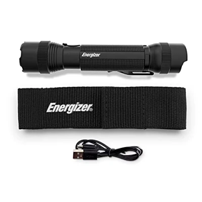 Image de Energizer Lampe de Poche Tactique Rechargeable TAC R 800, Éclairage LED, Robuste et Compacte [Exclusivité Amazon]
