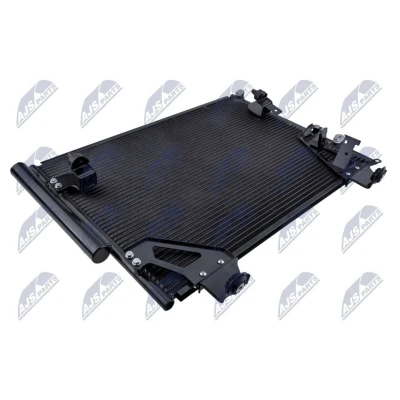Image de NTY CCS TY 040 Condenseur De Clim pour véhicules à cabine double TOYOTA: Hilux VII Pick up 2.5 D 4D, 4WD, 4D 3.0 4WD 2004 2015