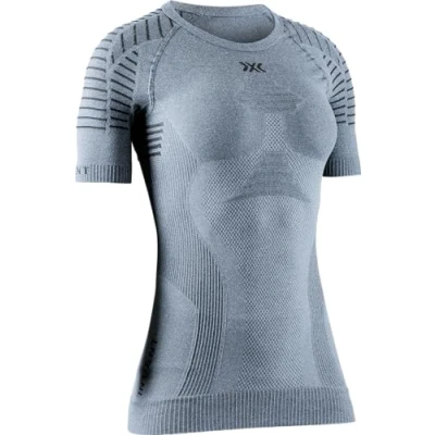 Image de X Bionic Invent 4.0 Light Shirt Round Neck Short Sleeves Femme, Grey Melange/Anthracite, M