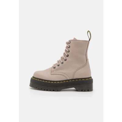 Image de DR MARTENS Mixte 8 Eye Boot, Vintage Taupe Pisa, 41 EU