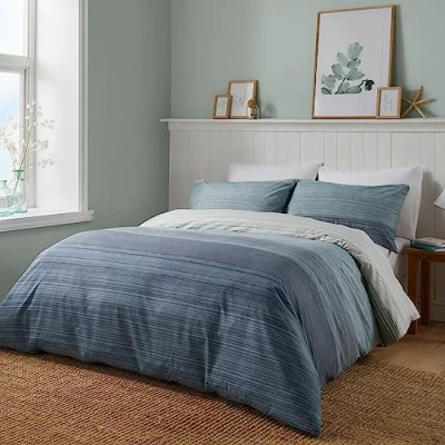 Image de Fusion Fairhaven Parure de Lit King Size en Bleu