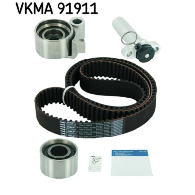 Image de SKF VKMA 91911 Kit de distribution 211 avec amortisseur tendeur, galet tendeur une denture arrondie