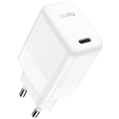 Image de Cudy chargeur USB C GAN 30W, iPhone, rapide PD/QC 3.0, compatible avec Samsung, Pixel, iPad, Macbook, Xiaomi, OPPO, Oneplus, CH30