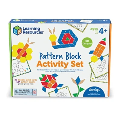 Image de Learning Resources Kit d’activités pour créer des motifs , motricité fine, esprit critique, à partir de 4 ans