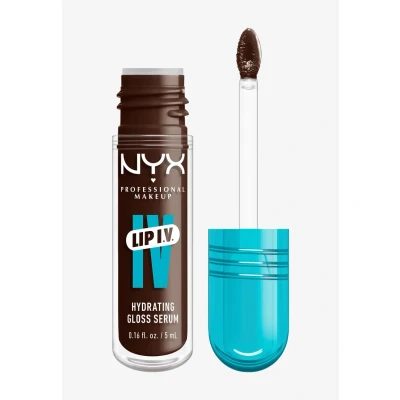 Image de NYX Professional Makeup, Lip IV, Gloss, jusqu&#039;à 12h d&#039;hydratation, hautement pigmenté, fini brillant, Espresso Soak