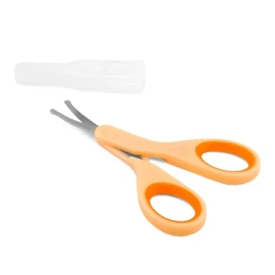 Image de Chicco Ciseaux à Ongles pour Bébés igiene sicura colore arancio