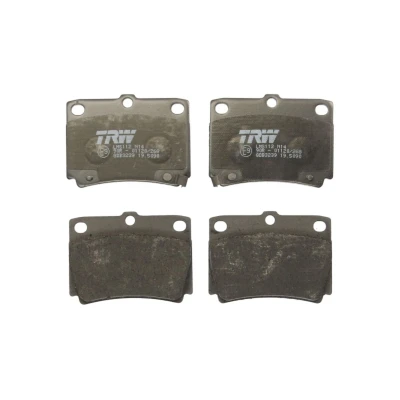 Image de TRW COTEC GDB3239 Jeu de plaquettes frein avec indicateur d&#039;usure MITSUBISHI: PAJERO 3, Sport 1 SUV, 2 Canvas Top