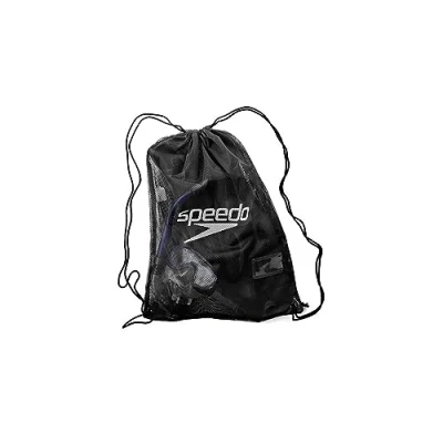 Image de Speedo Unisex Pool Mesh Bag Kit Swim Bag, Fed Red, One Size