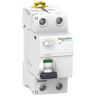Image de Schneider Electric Acti9, iID Interrupteur différentiel 2P 63A 300mA sélectif Type Asi A9R35263