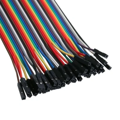 Image de CABLEPELADO câble Dupont 40 broches, de pont câbles pour cartes prototypes, Arduino Raspberry Pi, Breadboard, femelle vers