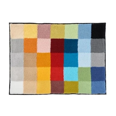 Image de Kleine Wolke Tapis de Bain Cubetto 85x145cm Multicolore, polyacrylique, 85 x 145 2 cm