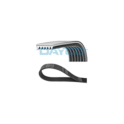Image de DAYCO 6PK895DT Courroie Poly V 895,0 6 PEUGEOT: 208 I 3/5 portes, 308 II 3008 I, CITROËN: DS3 3 C4 Picasso 2, DS4 5 portes