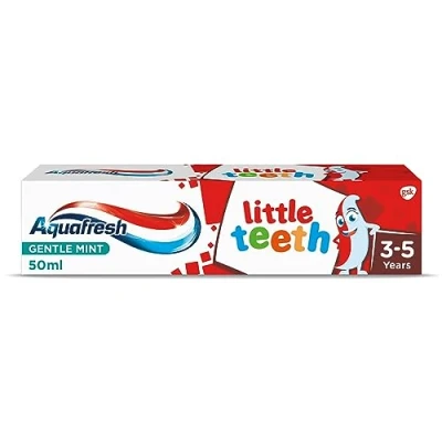 Image de AQUAFRESH Kids T/Paste 50 ml Little Teeth Tube 3 5Y Brossettes
