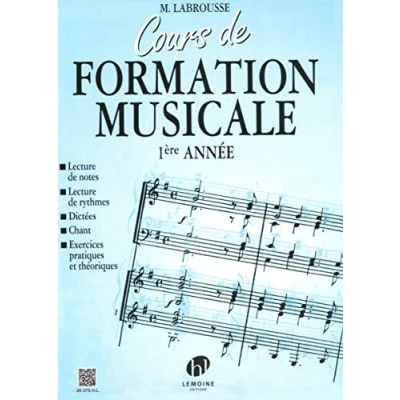 Image de Cours de formation musicale Volume 1 Livre d’occasion Bon