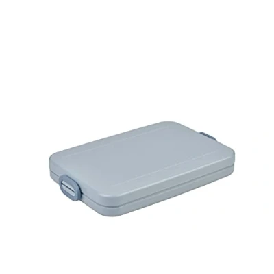 Image de Mepal Lunch Box Flat To Go For 2 Sandwiches or 4 Slices of Bread Snack &amp; Adults Nordic blue