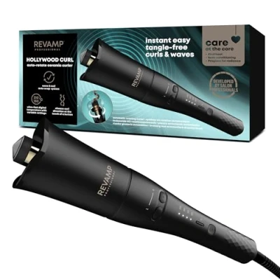 Image de Revamp Progloss Hollywood Curl Boucleur à rotation automatique Fer boucler céramique