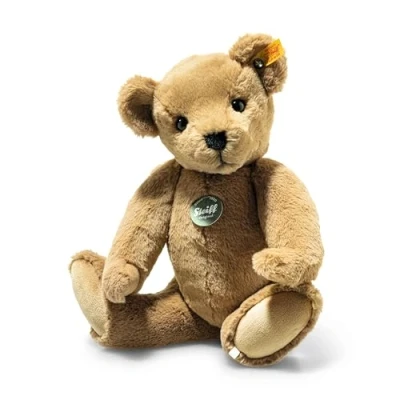Image de Steiff Lio Ours en Peluche Douce, Marron, 35 cm, pour Jouer et se blottir, Lavable Machine