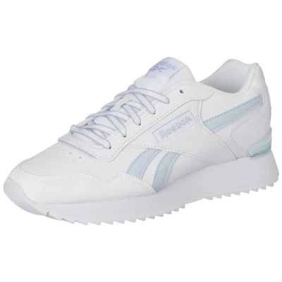 Image de Reebok Femme Glide Ripple Clip Basket, Ftwr White Feel Good Blue F23 R Pure Grey 1, 42 EU