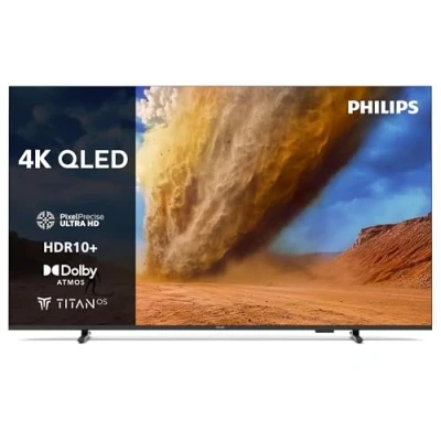 Image de Philips 65PUS7800 4K LED Smart TV Écran 65 Pouces avec Plateforme Pixel Precise Ultra HD, Titan OS et Son Dolby Atmos Compatible Alexa Assistant Vocal Google