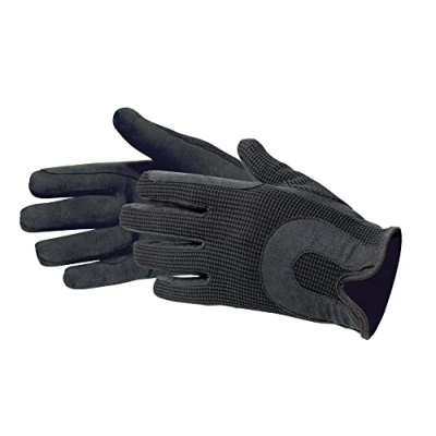 Image de PFIFF 011467 Gants d&#039;équitation Mixte Adulte Noir Taille: XXS