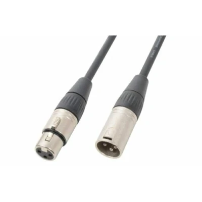 Image de Power Dynamics PD Connex DMX Cordon XLR Mâle/XLR Femelle 20m Idéal pour Contrôler vos Éclairages