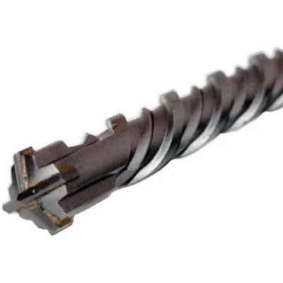 Image de WERHE Mèche à béton Profi SDS Plus 25 X 600 mm Perceuse pierre Quadro Quadruple Edge Cross Cut