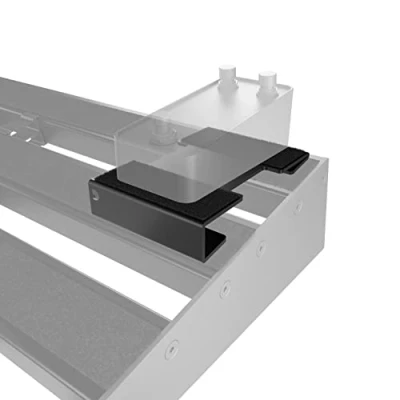 Image de D&#039;Addario XPND Pedal Board Riser pédale surélevée pour pédalier de guitare Élève 1 pouce sur le Découpe intégrée routage des câbles s&#039;adapte à