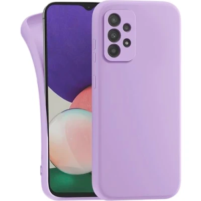 Image de MyGadget Coque pour Samsung Galaxy A52 4G 5G A52s Case TPU Souple &amp; Soft Cover Protection Extra Fine Légère Étui Coloré Anti Choc et Rayures Violette