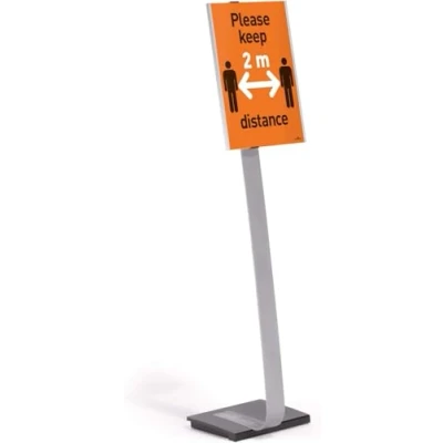 Image de Durable 481323 Support de présentation Info Sign Stand A3, pour format portrait et paysage