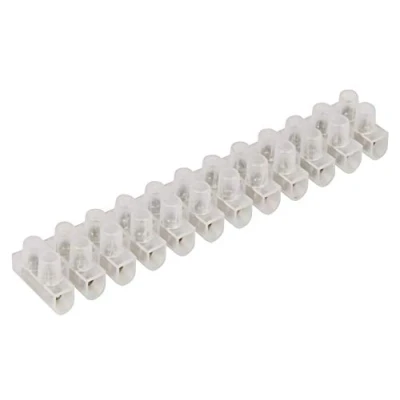 Image de MC POWER Borne à 12 Broches 2,5 mm²/3 A Plastique Transparent 20 x 90 15 mm