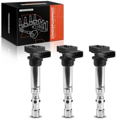 Image de Frankberg Lot de 3 bobines d&#039;allumage compatibles avec Ibiza III 6L1 2007 2008 Fabia I 6Y2 2001 6Y3 2002 2004 II 542 545 2006 2011 Fox 5Z1 5Z3 5Z4 Polo 9N_ Replace# 03D905105A